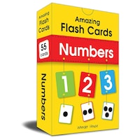 Picture of Amazing Flash Cards Numbers, 55 Cards