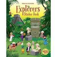 Explorers Sticker Book by Fiona Watt