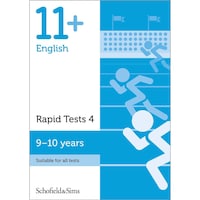 Picture of 11+ English Rapid Tests (Book 4): Grade 5, 9-10 Years