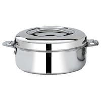 Picture of Futensils Gagan Stainless Steel Double Wall Insulated Hot Pot, Silver