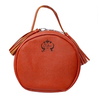 Amojo Ladies Unique Style Handbag, Orange