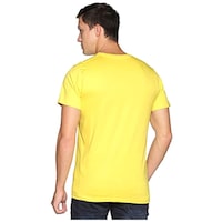 Klizzer Luxury Men's Solid T-Shirt with Short Sleeves and Crew Neck