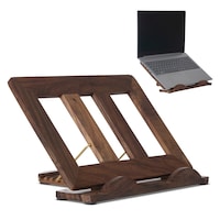 Picture of YogaDESK Hand Made Laptop Stand And Tablet Riser For 14”-17” PC