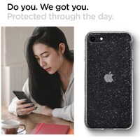 Spigen Liquid Crystal Glitter Case for iPhone, Rose Quartz