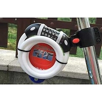 Rag & Sak 5 Digit Re-Settable Combination Coiling Cable Bike Lock