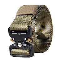 Rag & Sak Military Waist Tactical Adjustable Belt With Metal Buckle