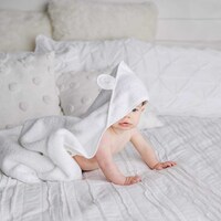 Natemia Ultra Soft Organic Hooded Baby Towel