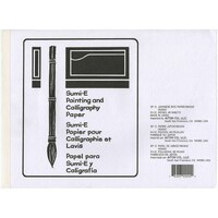 Aitoh Origami Paper, Sume-Sketch Pads, 48 Sheets