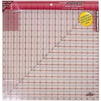 Sullivans The Cutting EDGE Frosted Ruler, 16-1/2in X 16-1/2in