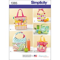 Simplicity Patterns Crafts Bag Accessory Pattern, 1385