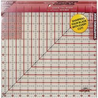 Sullivans The Cutting EDGE Frosted Ruler, 12-1/2"X12-1/2"