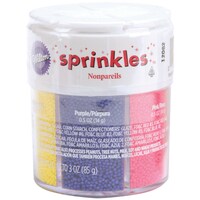 Picture of Wilton Nonpareils Sprinkles, Bright, 3oz