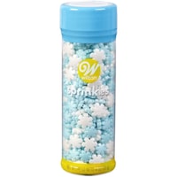 Picture of Wilton Sprinkles Mix, Christmas Pearlized Snowflakes