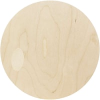 Picture of Baltic Birch Circle Plaque, 10"