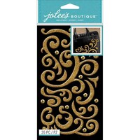 Picture of Jolee'S Boutique Stickers, Gold Puffy Flourish & Gems