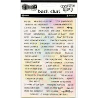 Picture of Dylusions Dyan Reaveley's Creative Diary Back Chat Stickers