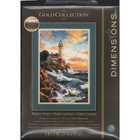 Picture of Dimensions Gold Collection Counted Cross Stitch Kit, 11"X17", Rocky Point