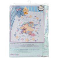 Picture of Dimensions Twinkle Twinkle Quilt Stamped Cross Stitch Kit, 34"X43"