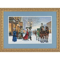 Picture of Gold Collection Counted Cross Stitch, 16"X10", Alan Maley'S Gracious Era