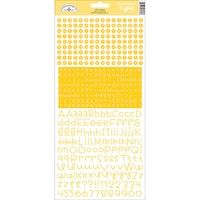 Picture of Doodlebug Teensy Type Cardstock Alphabet Stickers