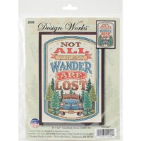 Picture of Design Works Counted Cross Stitch Kit, 8"X12", All That Wander
