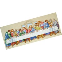 Picture of Janlynn Counted Cross Stitch Kit, 26.5"X10", The Last Supper