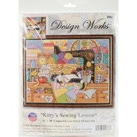 Picture of Design Works Counted Cross Stitch Kit, 16"X20", Sewing Lesson