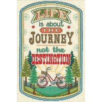 Picture of The Journey Counted Cross Stitch Kit, 8 x 12in, 14 Count