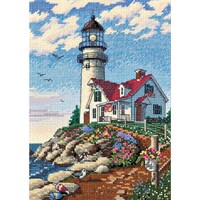 Picture of Dimensions Cross Stitch Kit, Beacon At Rocky Point