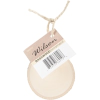 Picture of Wilsons Basswood Ornament With Twine, 2.5" To 3"