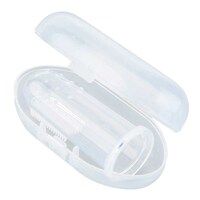 Akoak Baby Soft Silicone Finger Toothbrush with Storage Box