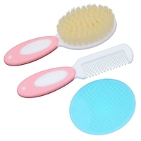 Picture of Duruan Baby Hair Brush & Silicone Baby Cradle Cap Brush Set