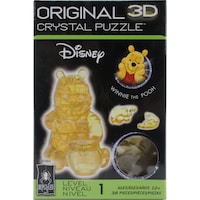 Picture of University Games 3-D Licensed Crystal Puzzle, Winnie The Pooh
