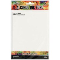 Tim Holtz - Ranger Alcohol Ink Yupo Paper Translucent, 5x7