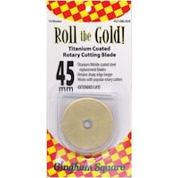 Picture of Euro-Notions Titanium Coated Rotary Cutting Blade Refill, 45mm, Pack of 10