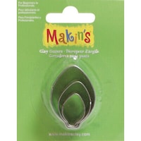 Makin's Clay Cutters Bulb Ornament, Pack of 3pcs