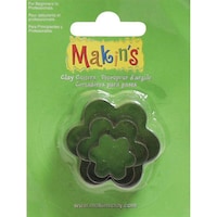 Makins Flower Designb Clay Cutters, Pack of 3pcs