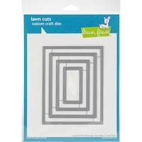 Lawn Fawn Cuts Custom Craft Die Large Stitched Rectangle