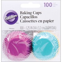 Picture of Wilton Mini Baking Cups, Jewel, Pack of 100