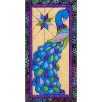 Picture of Peacock Quilt Magic Kit, 9.5x19 inch
