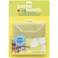 Picture of Perler Beads Square Pegboards, 2Packs