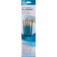 Picture of Princeton Synthetic Gold Taklon Real Value Brush Set, Pack of 5