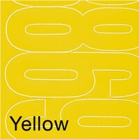 Permanent Adhesive Vinyl Numbers, 4inch, Pack of 49pcs, Yellow