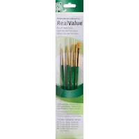 Picture of Gold Taklon Real Value Brush Set, Pack of 4