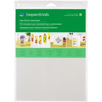 Picture of Grafix Laser/Copier Film, Clear, 8.5 x 11in, Pack of 6