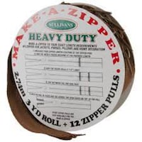 Sullivans Heavy Duty Make-A-Zipper Kit