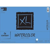 Canson Bound Watercolor Pad, 11"X15", 30 Sheets/Pad-140# Cold