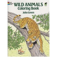 Dover Publications-Wild Animals Coloring Book