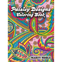 Picture of Dover Publications-Paisley Designs Coloring Book