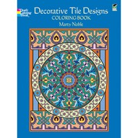 Picture of Dover Publications Decorative Tile Designs Coloring Book